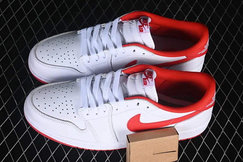 All categories Air Jordan Jordan series basketball shoes Air Jordan 1 Low foreign trade version Air Jordan 1 Low OG "University Red" AJ1 Joe 1 University Red low-top cultural and casual sneakers CZ0790-161